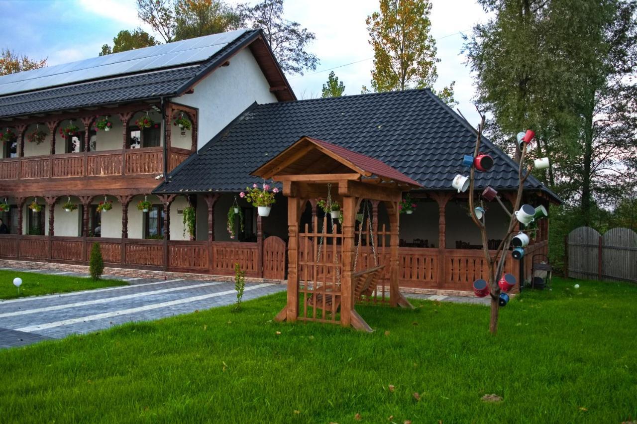 Conacul Cosaului Hotel Feresti Buitenkant foto