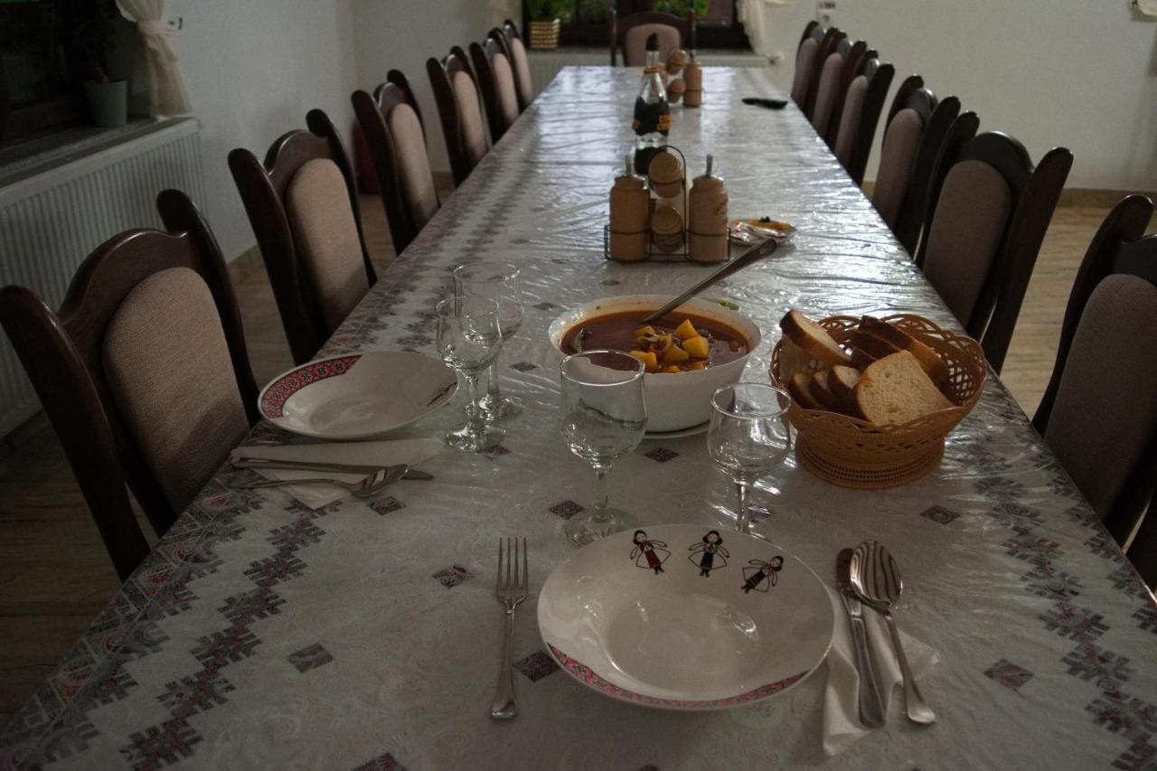 Conacul Cosaului Hotel Feresti Buitenkant foto