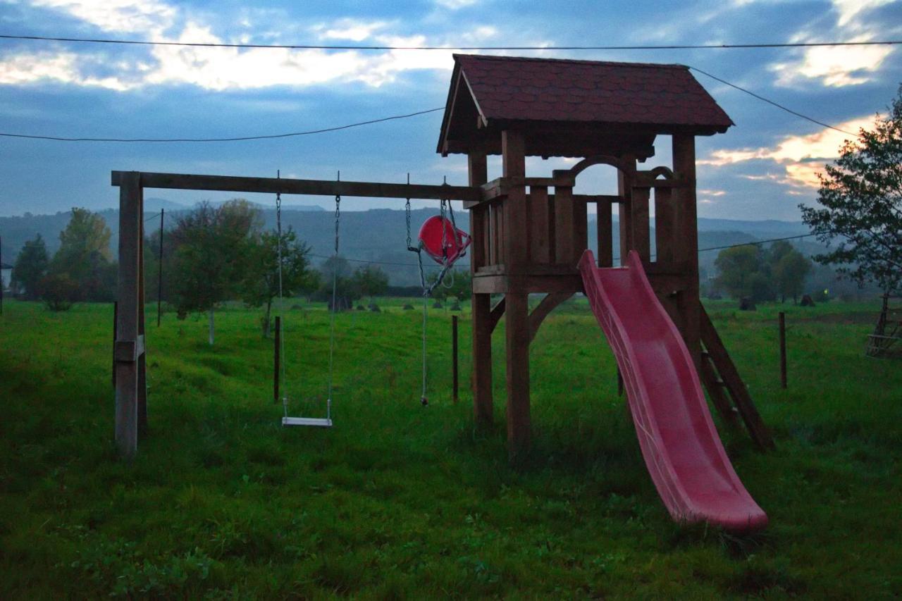 Conacul Cosaului Hotel Feresti Buitenkant foto
